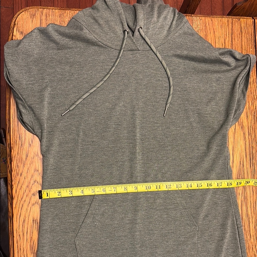 Kyodan Olive Hoodie Dress Large - Picture 5 of 7